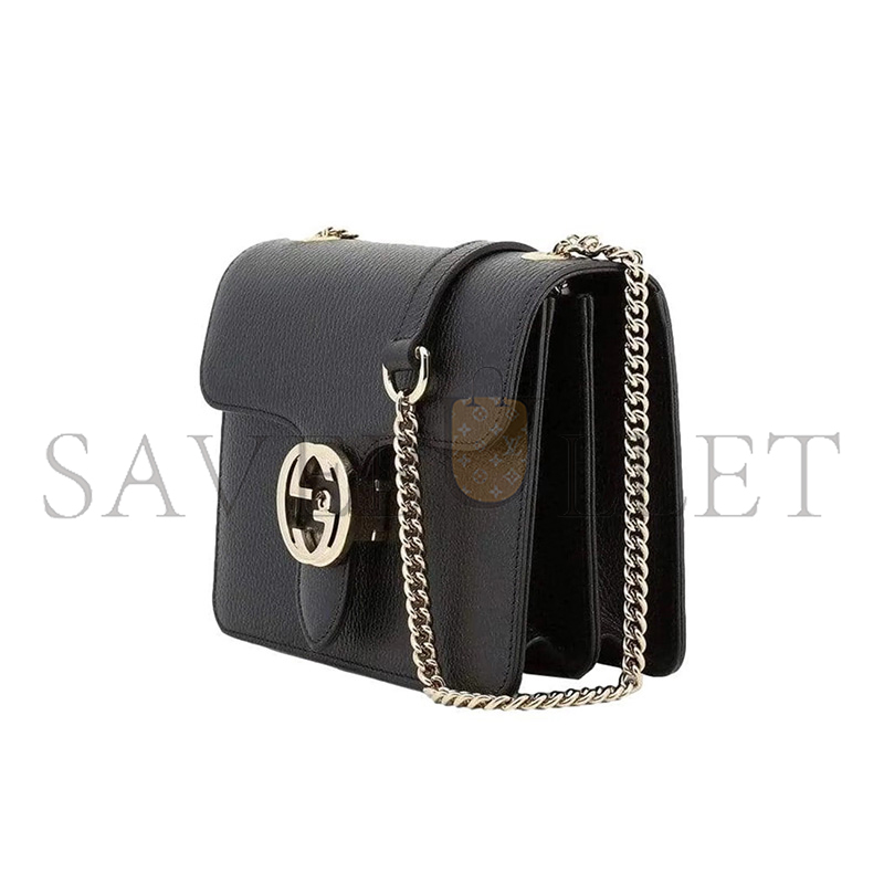 GUCCI INTERLOCKING GG SHOULDER BAG 510304 (20*15*7cm)